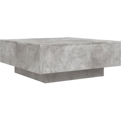 vidaXL Concrete Grey Model - Coffee Table with LED Lights vidaXL Concrete Grey Model - Coffee Table with LED Lights
