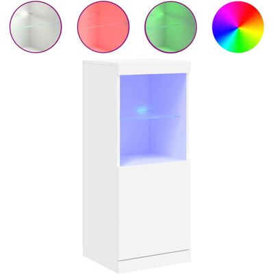 vidaXL 836686 White LED Sideboard - Sideboard vidaXL 836686 White LED Sideboard - Sideboard