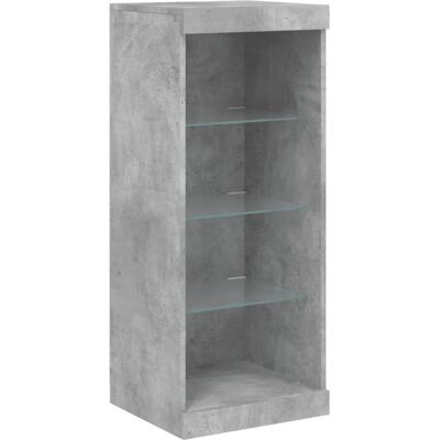 vidaXL Betonschrank mit LED-Lichtern - Sideboard vidaXL Betonschrank mit LED-Lichtern - Sideboard