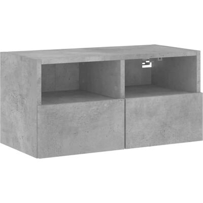 vidaXL TV-Wandschrank Beton Grau - TV-Wandschrank vidaXL TV-Wandschrank Beton Grau - TV-Wandschrank