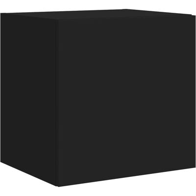 vidaXL 59141 Schwarzer TV-Wandschrank mit LED-Lichtern - TV-Wandmöbel vidaXL 59141 Schwarzer TV-Wandschrank mit LED-Lichtern - TV-Wandmöbel