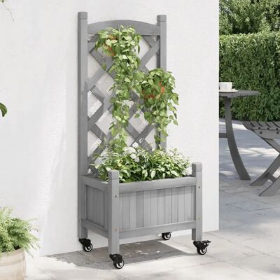 vidaXL Gartenpflanzer mit Rankgitter - Gartenpflanzer vidaXL Gartenpflanzer mit Rankgitter - Gartenpflanzer