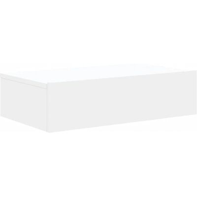 vidaXL White TV Cabinet with LED Lights - 60x35x15.5 cm vidaXL White TV Cabinet with LED Lights - 60x35x15.5 cm