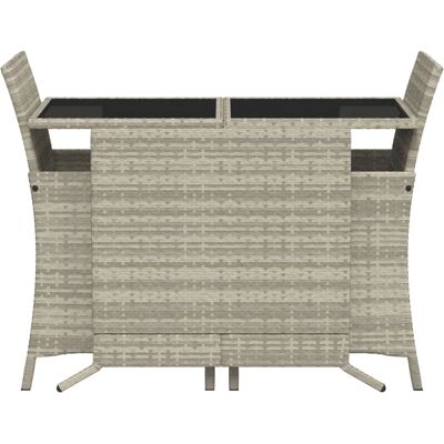 Ensemble Bistro de 3 pièces avec coussins - Mobilier d'extérieur - Publicité Ensemble Bistro de 3 pièces avec coussins - Mobilier d'extérieur - Publicité