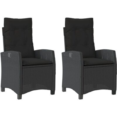 vidaXL Gartensessel - Verstellbar, 2er-Set vidaXL Gartensessel - Verstellbar, 2er-Set