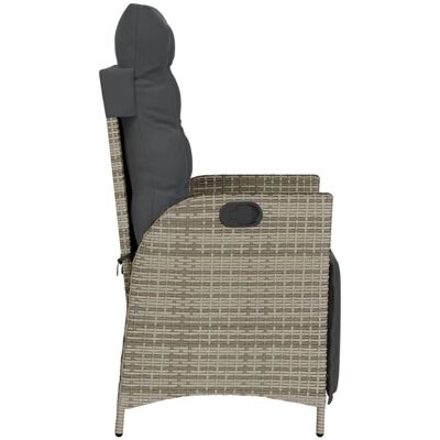 Vidaxl Tuinstoel met verstelbare rugleuning en voetensteun - Tuin Recliner Vidaxl Tuinstoel met verstelbare rugleuning en voetensteun - Tuin Recliner