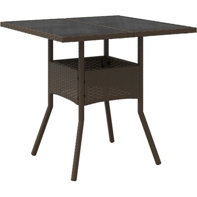 vidaXL Outdoor Table Brown - Garden, Patio, Dining vidaXL Outdoor Table Brown - Garden, Patio, Dining