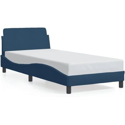 VidaXL Bettgestell - Blau - Unterstützung, Stil, Haltbarkeit VidaXL Bettgestell - Blau - Unterstützung, Stil, Haltbarkeit