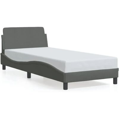 VidaXL Bettgestell 373086 - Dunkelgrau - Bettgestell VidaXL Bettgestell 373086 - Dunkelgrau - Bettgestell