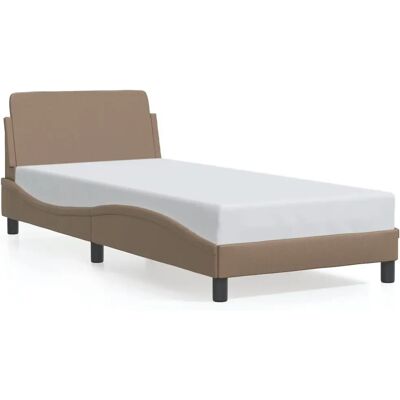 VidaXL Bettgestell - Langlebig Kunstleder - 90x200cm - Bett VidaXL Bettgestell - Langlebig Kunstleder - 90x200cm - Bett