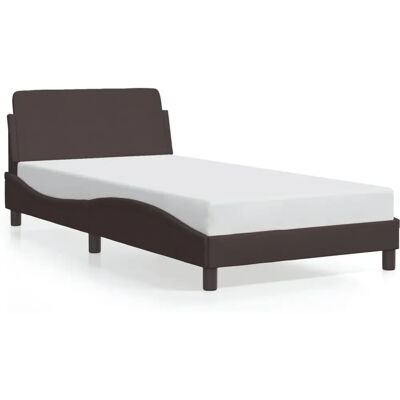 VidaXL Bed Frame - Donkerbruin - Stevig & Modern VidaXL Bed Frame - Donkerbruin - Stevig & Modern