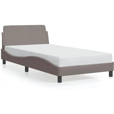 vidaXL Bettgestell Taupe 120x200 - Bettgestell vidaXL Bettgestell Taupe 120x200 - Bettgestell