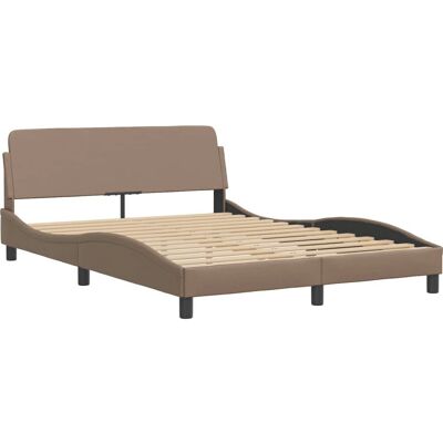 vidaXL Bettgestell mit Kopfteil - Stabil, stilvoll 120x200cm vidaXL Bettgestell mit Kopfteil - Stabil, stilvoll 120x200cm