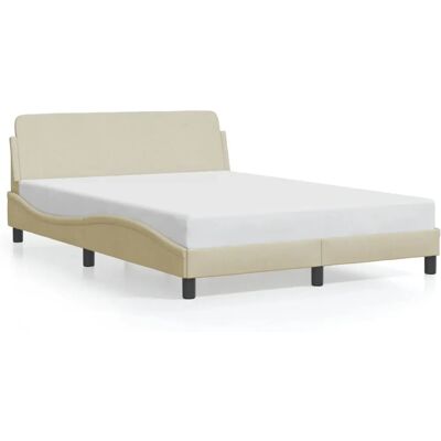Structure de lit VidaXL - Design moderne et support pour matelas 140x200 cm - Publicité Structure de lit VidaXL - Design moderne et support pour matelas 140x200 cm - Publicité