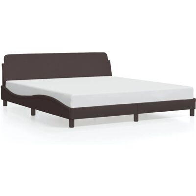 Vidaxl estructura de cama marrón - 160x200 cm Vidaxl estructura de cama marrón - 160x200 cm