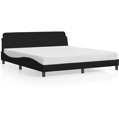 vidaXL Bettgestell - Unterstützung 180x200cm, Modern, Schwarz vidaXL Bettgestell - Unterstützung 180x200cm, Modern, Schwarz