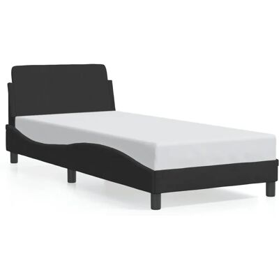 VidaXL Modell 373254 Bettgestell - Samt, Schwarz, 200x200 cm VidaXL Modell 373254 Bettgestell - Samt, Schwarz, 200x200 cm