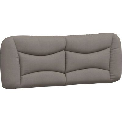 vidaXL Kussen voor hoofdeinde Taupe - 120 cm Hoofdbord vidaXL Kussen voor hoofdeinde Taupe - 120 cm Hoofdbord
