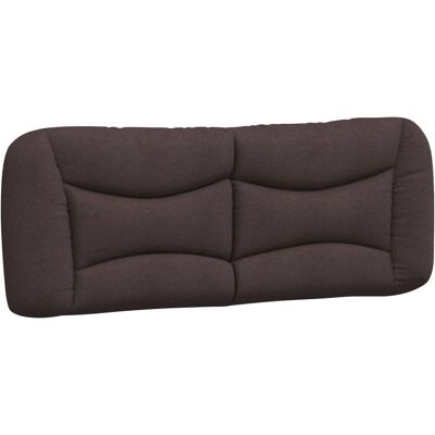 vidaXL Hoofdbordkussen Donkerbruin - Bedaccessoire vidaXL Hoofdbordkussen Donkerbruin - Bedaccessoire