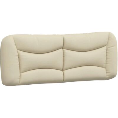 vidaXL Coussin de tête crème 140 cm tissu - Coussin de tête - Publicité vidaXL Coussin de tête crème 140 cm tissu - Coussin de tête - Publicité