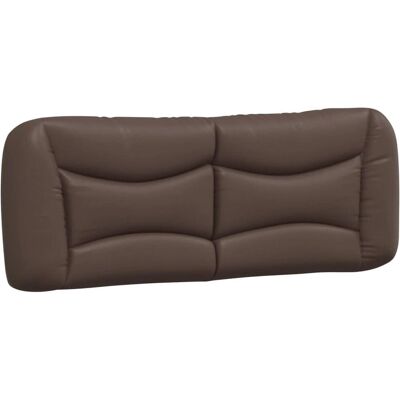 Vidaxl - Hoofdbord met kunstleer, 140cm, Bruin Vidaxl - Hoofdbord met kunstleer, 140cm, Bruin