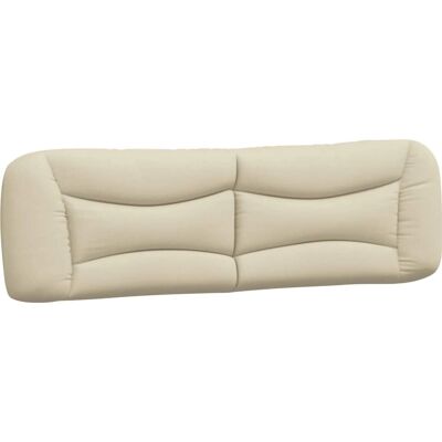 vidaXL Oreiller de tête crème 180 cm - Oreiller de tête - Publicité vidaXL Oreiller de tête crème 180 cm - Oreiller de tête - Publicité