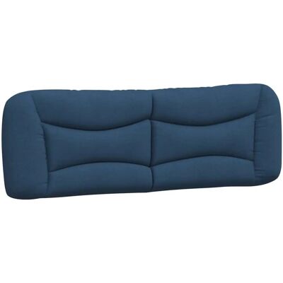 vidaXL Coussin de tête bleu 180 cm Tissu - Tête de lit vidaXL Coussin de tête bleu 180 cm Tissu - Tête de lit