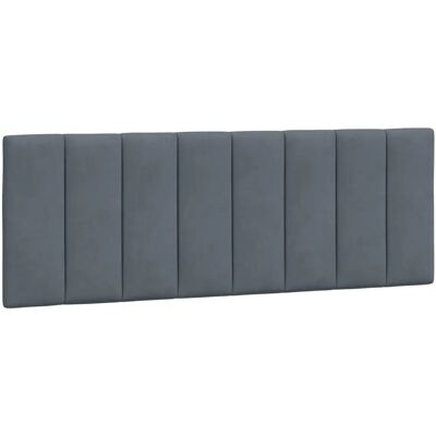 vidaXL Hoofdbordkussen Donkergrijs - Headboard vidaXL Hoofdbordkussen Donkergrijs - Headboard