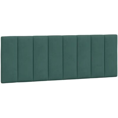 Vidaxl - Hoofdbordkussen Donkergroen Fluweel 120cm Vidaxl - Hoofdbordkussen Donkergroen Fluweel 120cm