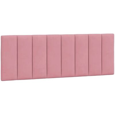VIDAXL Rosa Samt Kopfteilkissen - Kopfteilkissen VIDAXL Rosa Samt Kopfteilkissen - Kopfteilkissen