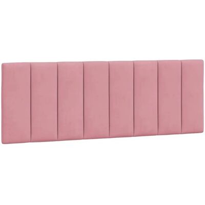 Vidaxl Roze fluwelen hoofdbord - Bedtype Vidaxl Roze fluwelen hoofdbord - Bedtype