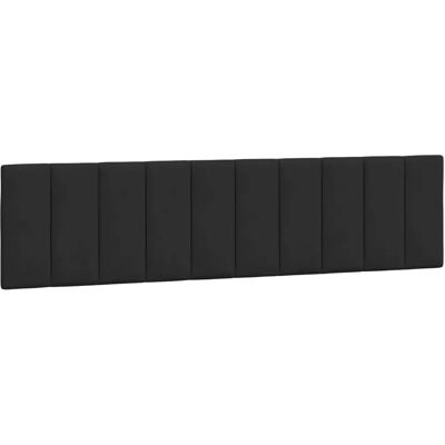 VIDAXL Schwarzes Samthead Headboard - Bettzubehör VIDAXL Schwarzes Samthead Headboard - Bettzubehör