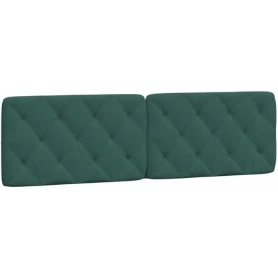 VidaXL Hoofdbord - Donkergroen - Fluweel - 180 cm VidaXL Hoofdbord - Donkergroen - Fluweel - 180 cm