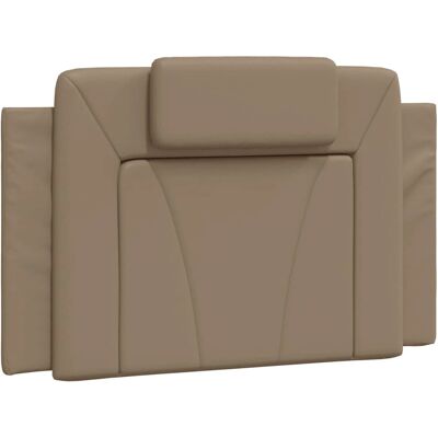vidaXL Hoofdbord - 90 cm Cappuccino - Hoofdbord/Voetbord vidaXL Hoofdbord - 90 cm Cappuccino - Hoofdbord/Voetbord