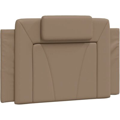 VidaXL Kopfteil-Kissen - 100cm Kunstleder Cappuccino VidaXL Kopfteil-Kissen - 100cm Kunstleder Cappuccino