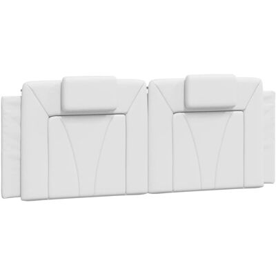 VidaXL Kopfteil - Weiß - Nachttischaccessoire VidaXL Kopfteil - Weiß - Nachttischaccessoire