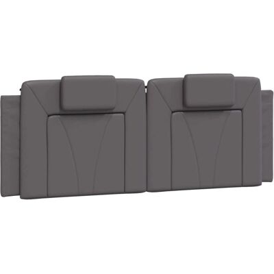 vidaXL Grijze hoofdbord - 160 cm Gepolsterd en stijlvol vidaXL Grijze hoofdbord - 160 cm Gepolsterd en stijlvol