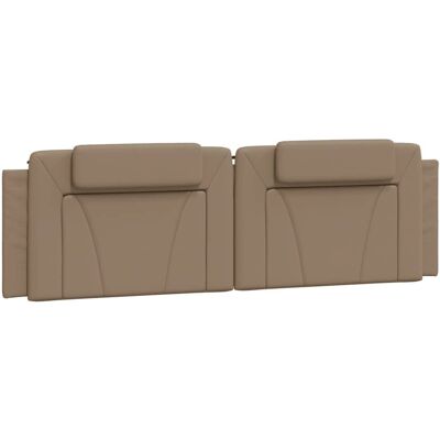 vidaXL Cabecero Cappuccino - Cojín de Encabezado Elegante vidaXL Cabecero Cappuccino - Cojín de Encabezado Elegante
