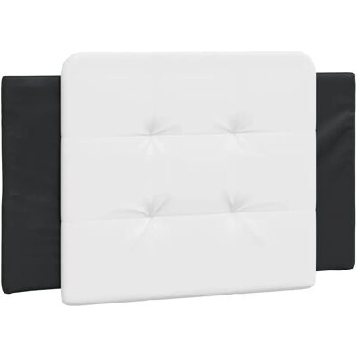 vidaXL Kopfteil - Schwarz, Weiß - 80 cm - Kopfteil vidaXL Kopfteil - Schwarz, Weiß - 80 cm - Kopfteil
