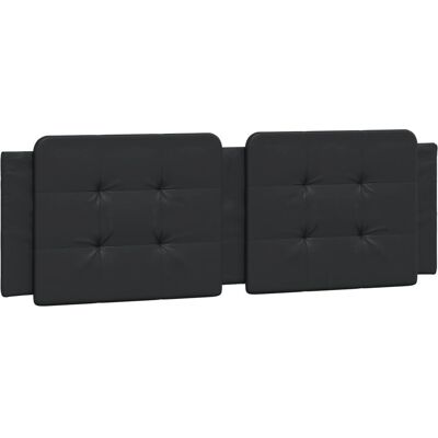 VidaXL hoofdbord - 160x48cm - Zwart - Hoofdbord VidaXL hoofdbord - 160x48cm - Zwart - Hoofdbord
