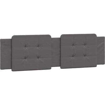 VidaXL Kopfteil/Fußteil Grau - Elegantes Design Langlebige Kunstleder VidaXL Kopfteil/Fußteil Grau - Elegantes Design Langlebige Kunstleder