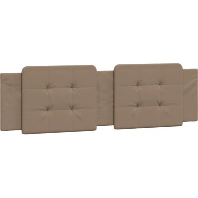 VidaXL Kopfteil - Cappuccino - Langlebiges Kunstleder - Klassisches Design VidaXL Kopfteil - Cappuccino - Langlebiges Kunstleder - Klassisches Design