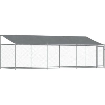 vidaXL Dog Cage 6x2x2 m Outdoor Steel Kennel - Dog House vidaXL Dog Cage 6x2x2 m Outdoor Steel Kennel - Dog House