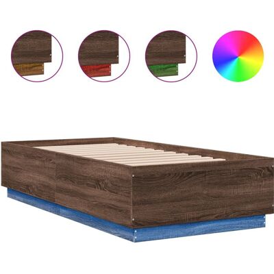 vidaXL Bettgestell mit LED-Lichtern - Bettart vidaXL Bettgestell mit LED-Lichtern - Bettart