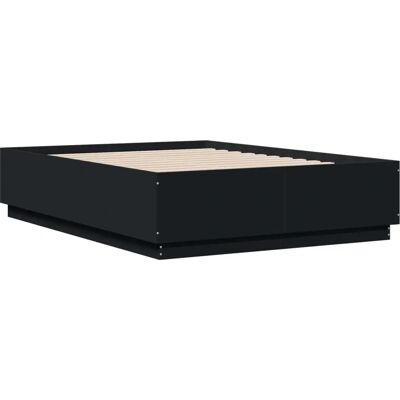 vidaXL Sängeställning - Musta 120x190cm - Moderni Minimalismi vidaXL Sängeställning - Musta 120x190cm - Moderni Minimalismi