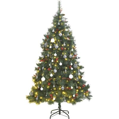 vidaXL Faltbarer Weihnachtsbaum mit 300 LED - Weihnachtsbaum vidaXL Faltbarer Weihnachtsbaum mit 300 LED - Weihnachtsbaum