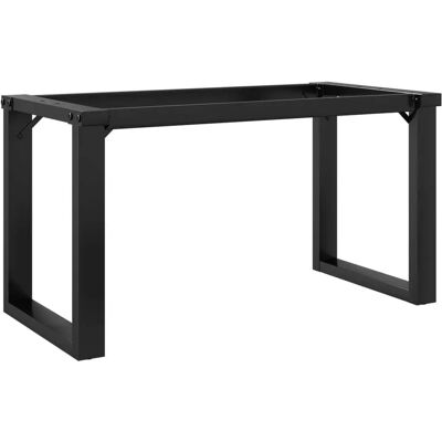 vidaXL O-Frame Salontafelpoten - Zwart - Poten voor Salontafel vidaXL O-Frame Salontafelpoten - Zwart - Poten voor Salontafel