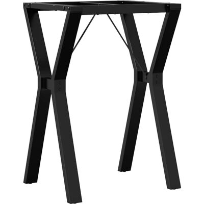 vidaXL Y-förmiger Esstischrahmen - 50x40x73 cm Gusseisen Schwarz vidaXL Y-förmiger Esstischrahmen - 50x40x73 cm Gusseisen Schwarz