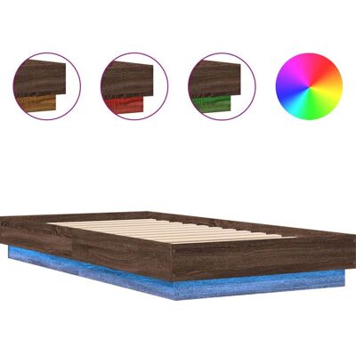 vidaXL 839545 Sängram med LED-valaistus - Sängtyp vidaXL 839545 Sängram med LED-valaistus - Sängtyp
