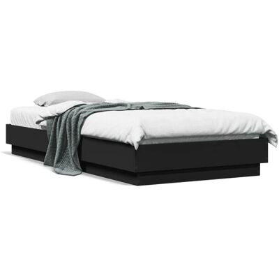 vidaXL Bettgestell Schwarz 100x200 cm - Bettgestell vidaXL Bettgestell Schwarz 100x200 cm - Bettgestell